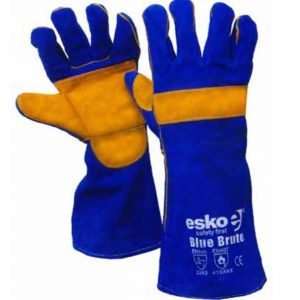 Blue & Gold Kevlar Blue Brute Glove