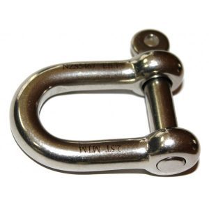 Shackle - Trailer Stainless 3.5T MTM 11.8mm Pin