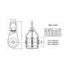 Pulley - SS316 Double