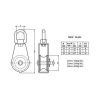 Pulley - SS316 Single