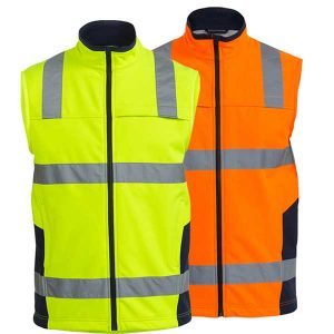 Bisley Soft Shell Vest with 3M Reflective Tape