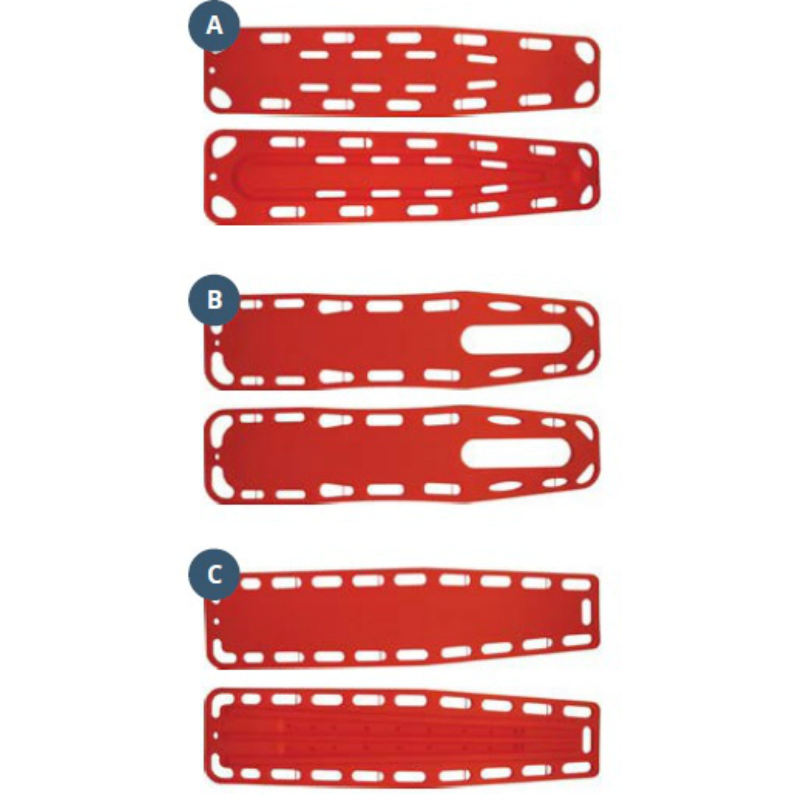 Spine boards Handling Equipment Canterbury