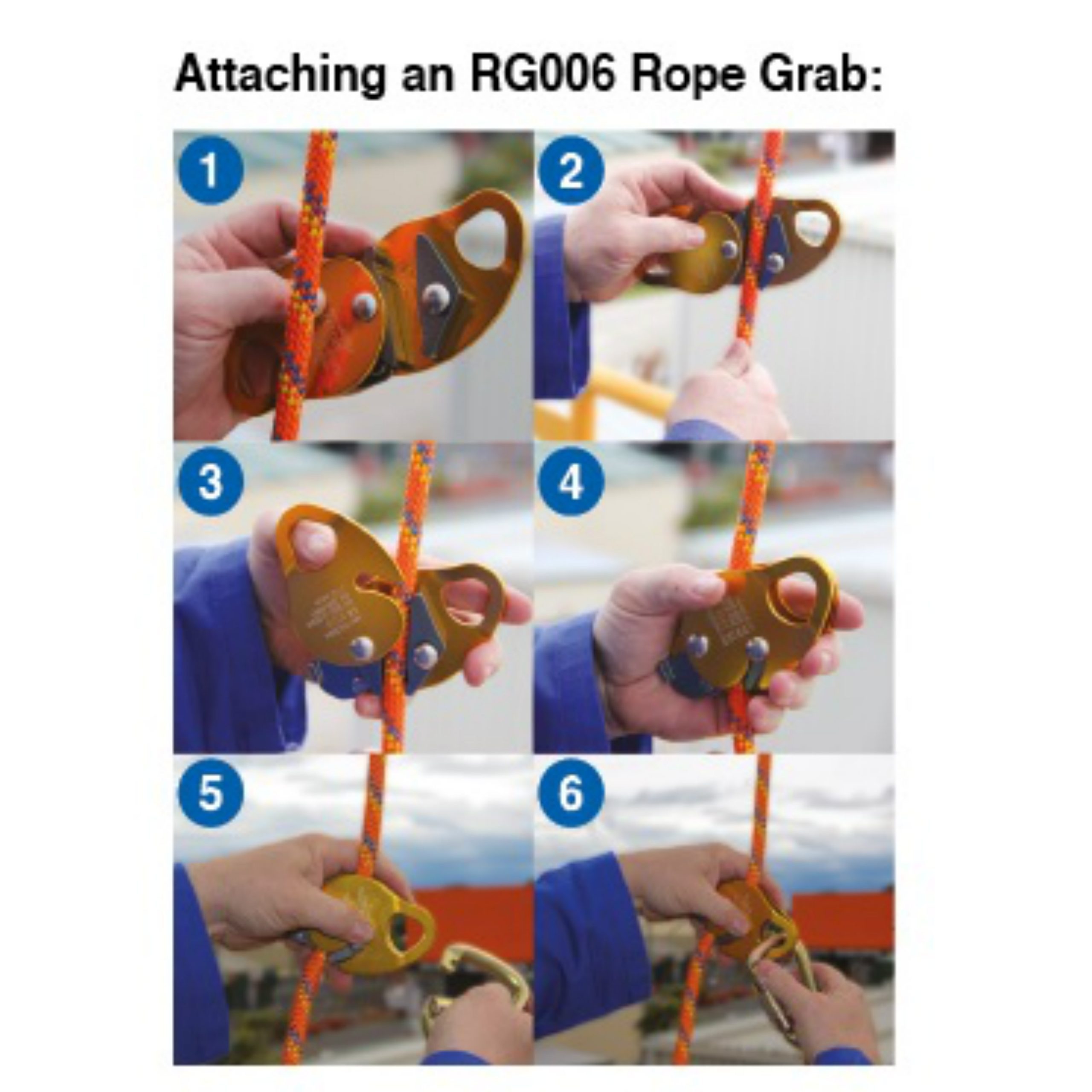 QSI Alloy Rope Grab RG006 Handling Equipment Canterbury