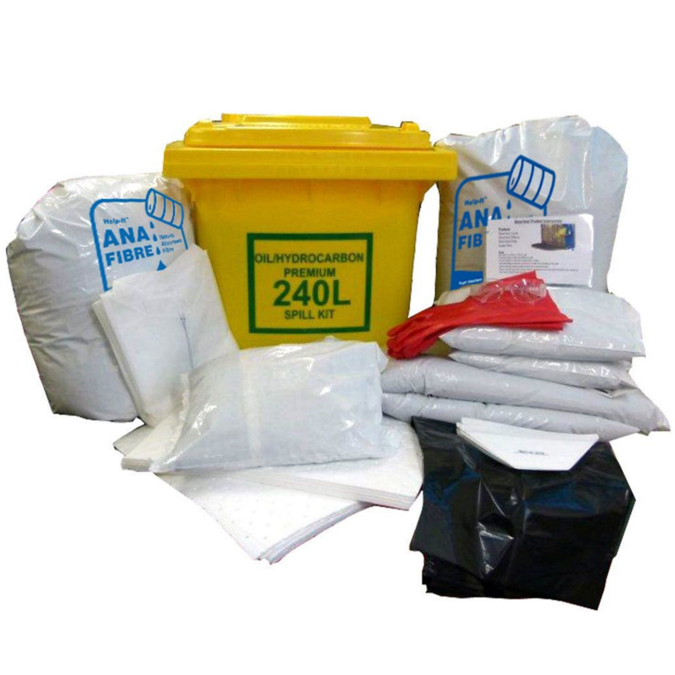 240L Oil hydrocarbon Spill Kit Premium Handling Equipment Canterbury